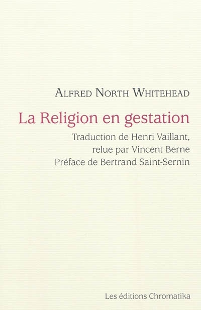 LA RELIGION EN GESTATION