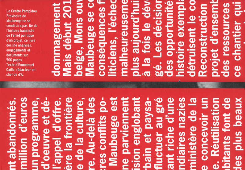 Dé-livré — Centre Pompidou Provisoire de Maubeuge