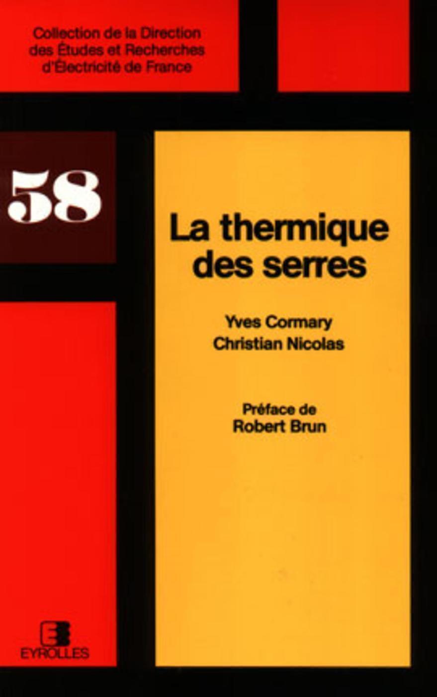 La thermique des serres