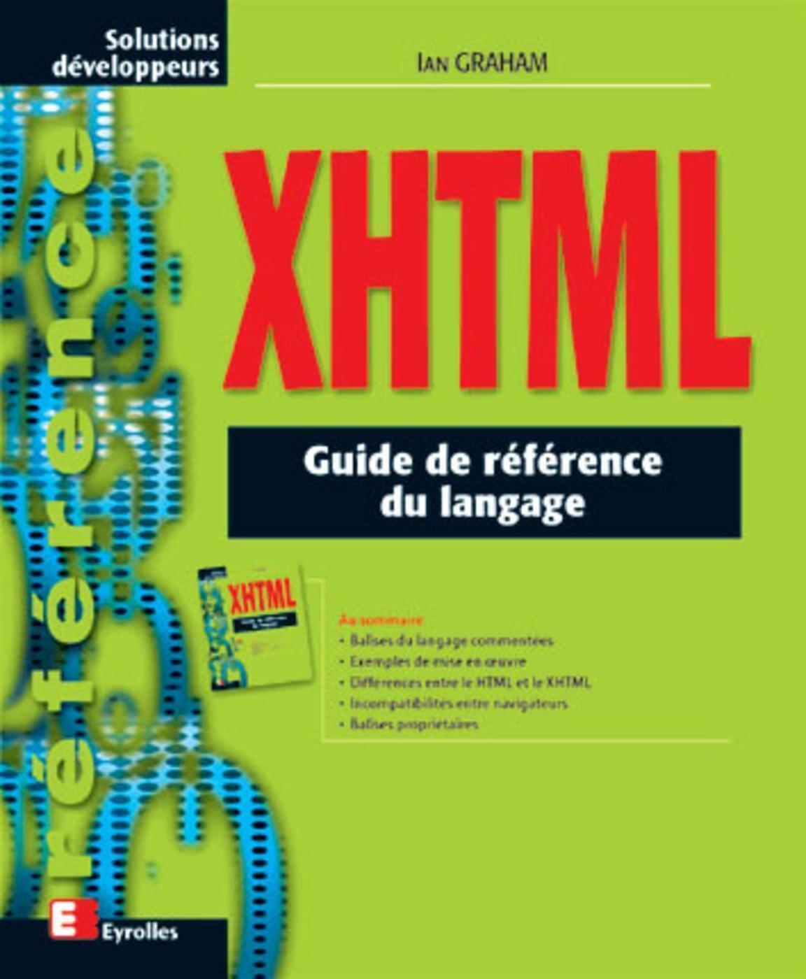XHTML Guide de reference du langage