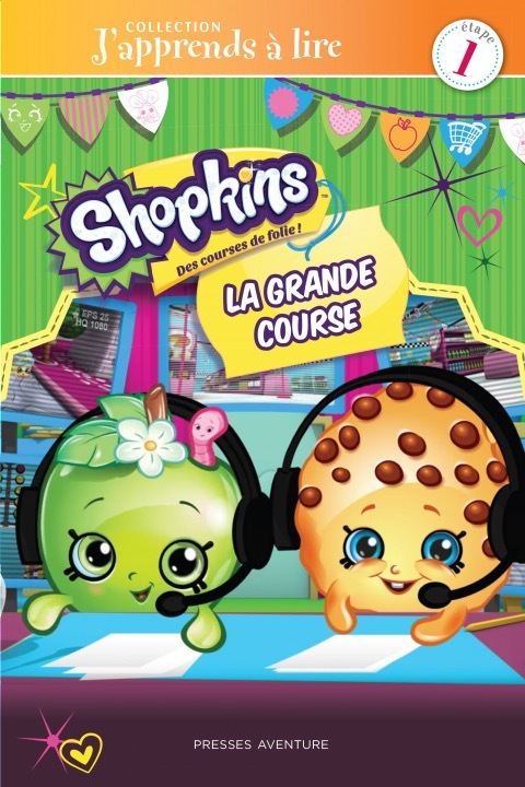 SHOPKINS-J'APPRENDS A LIRE-LA GRANDE COURSE