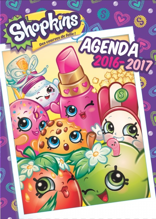 SHOPKINS-AGENDA SCOLAIRE 16/17