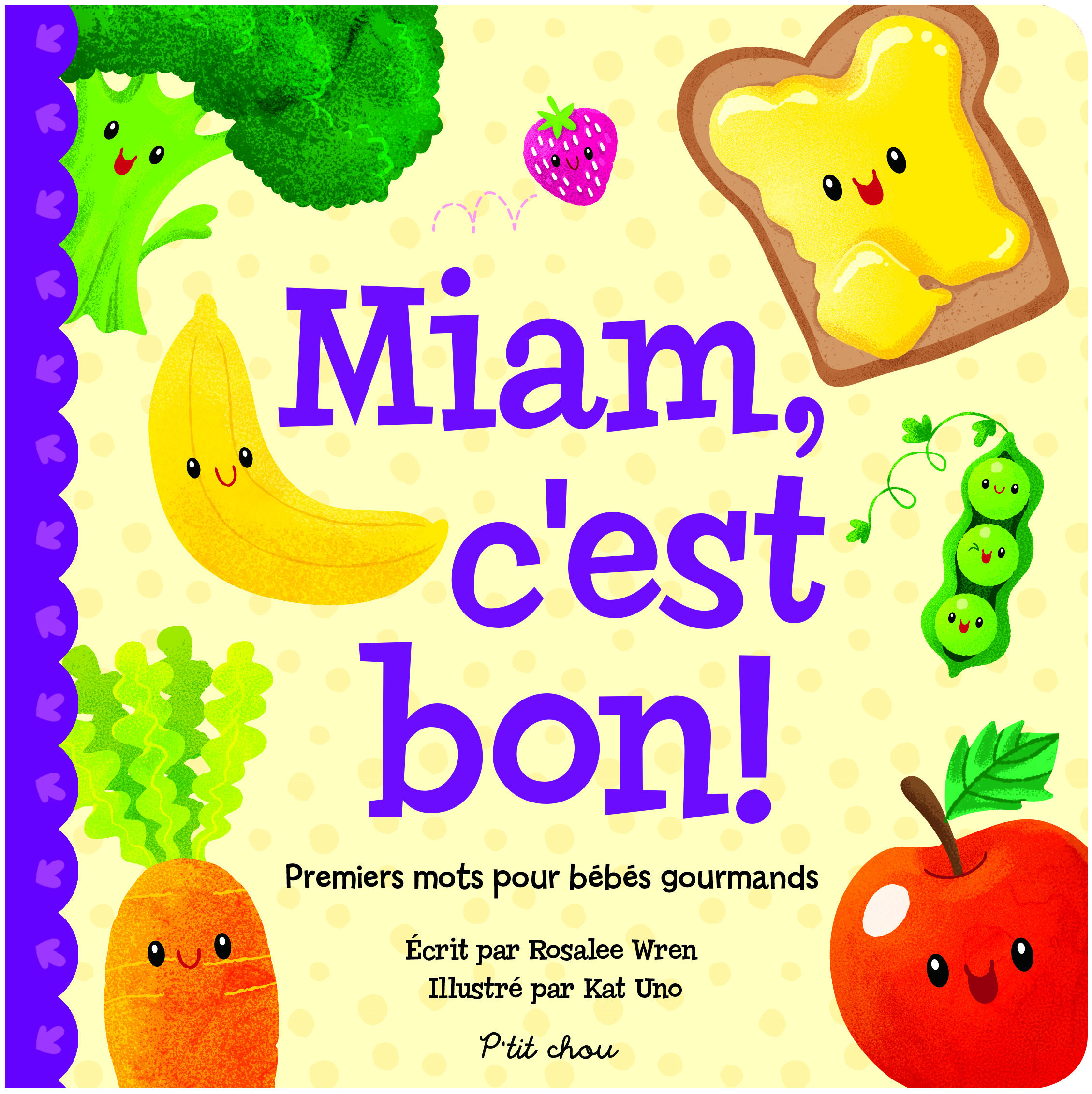 Miam, c'est bon ! Premiers mots pour bébés gourmands