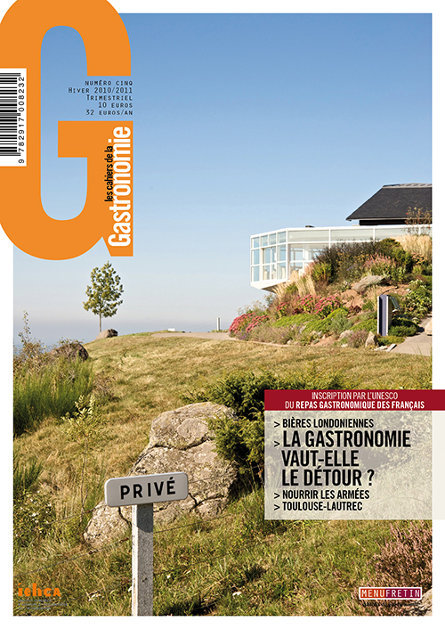 LES CAHIERS DE LA GASTRONOMIE N 5