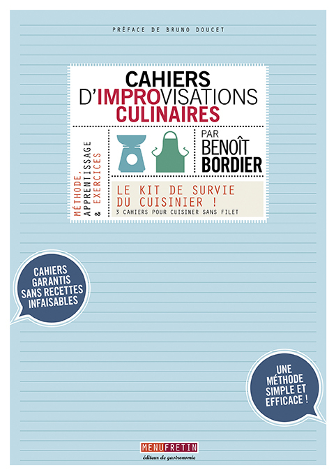 CAHIERS D'IMPROVISATIONS CULINAIRES