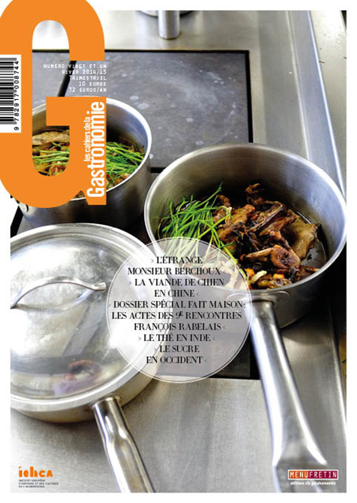 LES CAHIERS DE LA GASTRONOMIE N 21