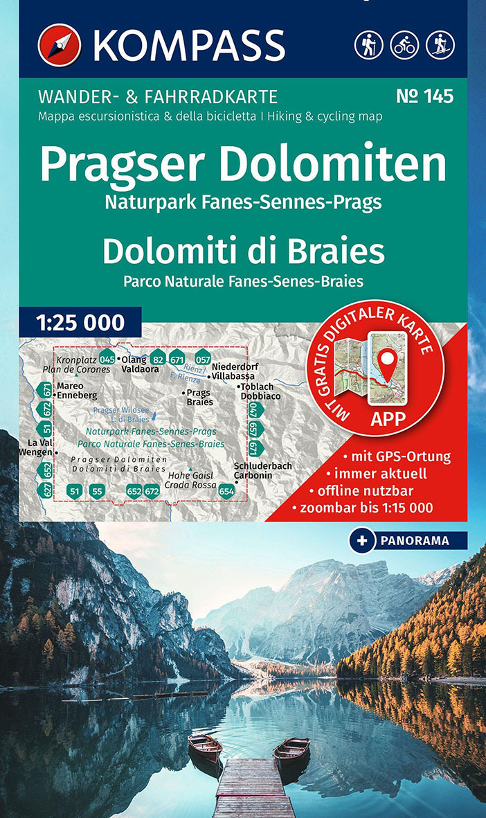 145 PRASGER DOLOMITTEN DOLOMITI DI BRAIES