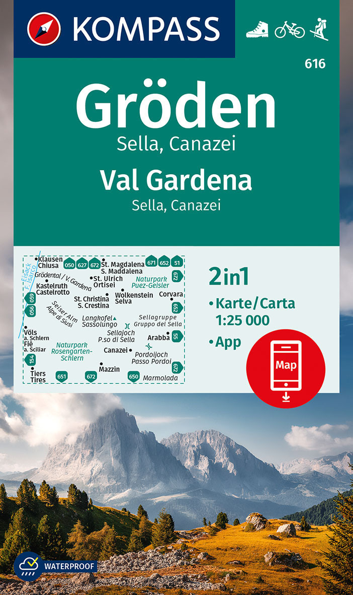 616 GRODEN - VAL GARDENA - SELLA