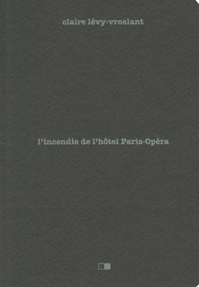 L'incendie de l'hôtel Paris-Opéra. Enquête sur un drame social