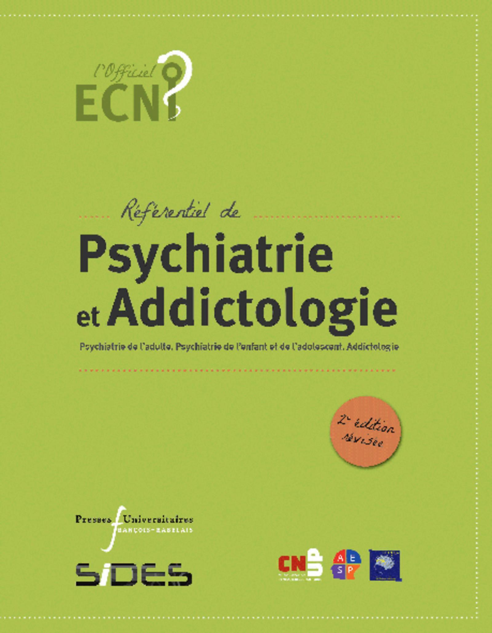 ECN REFERENTIEL DE PSYCHIATRIE ET ADDICTOLOGIE