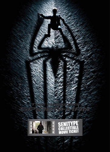 Senitype Spider-Man Ombre noire