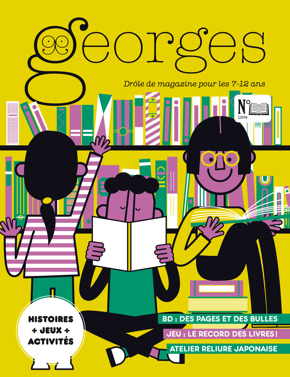 Magazine Georges n°72 Livre - oct/nov 2024