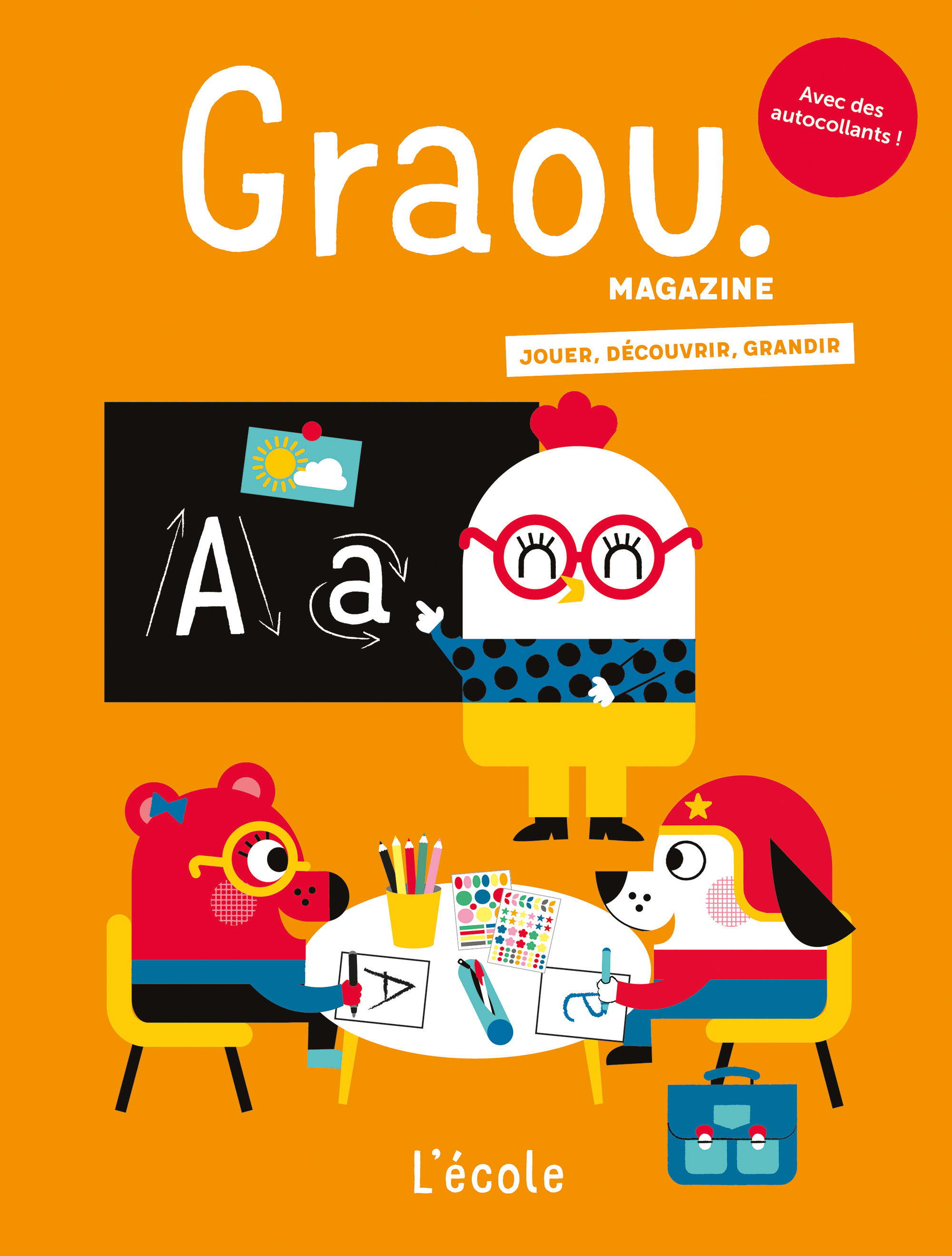 Magazine Graou n°25 - L'école