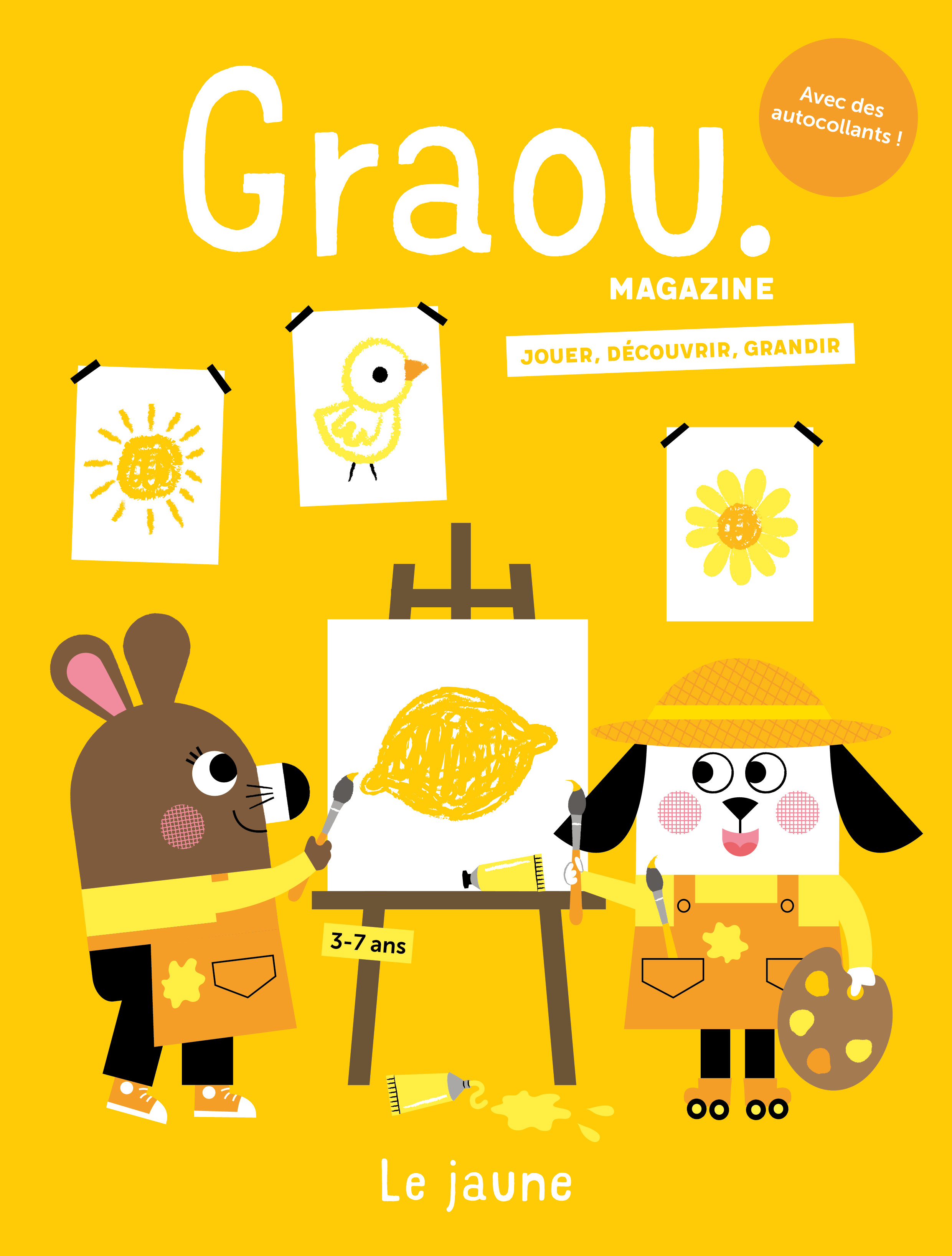 Magazine Graou n°53 - Le Jaune - Avril/mai 2026