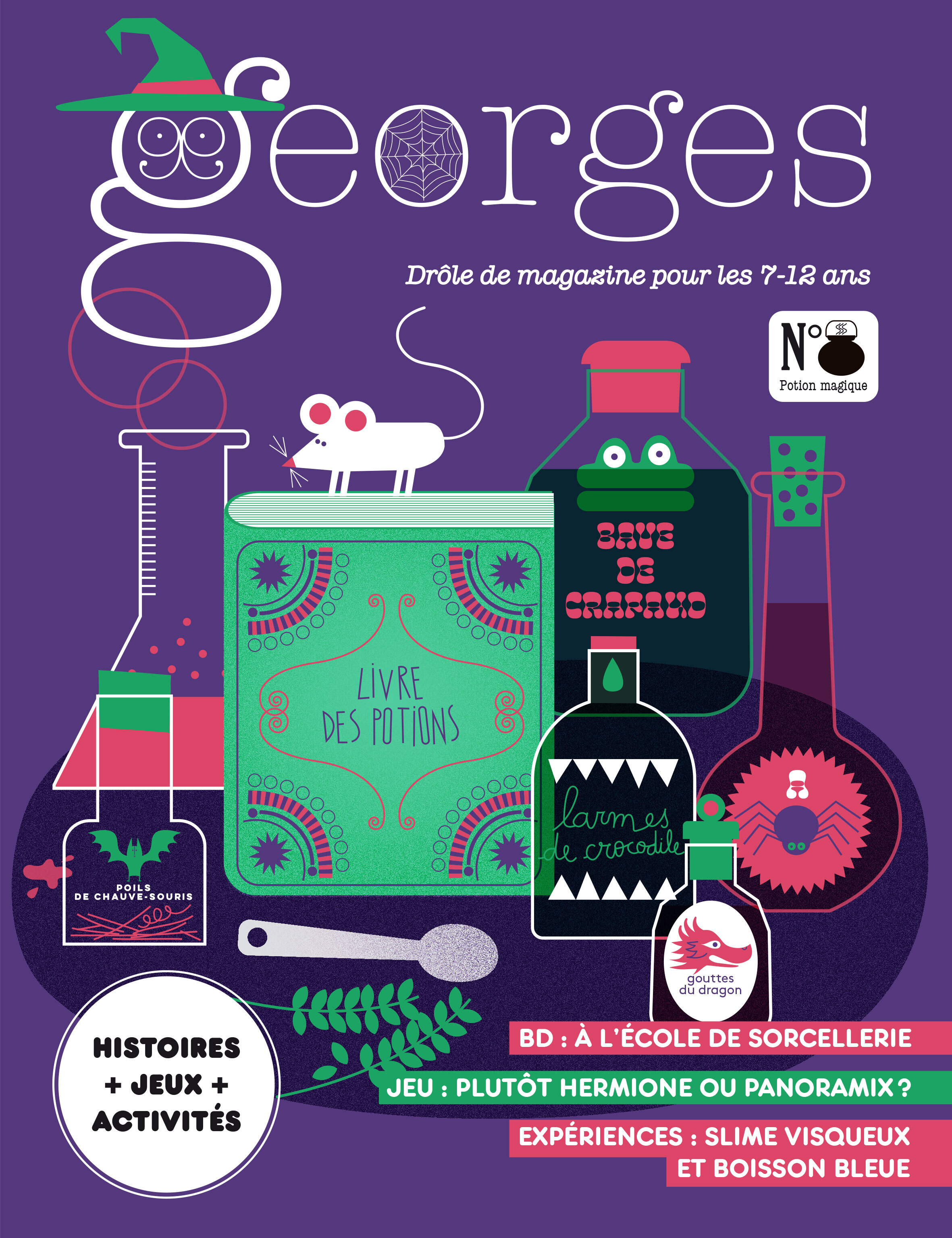 Magazine Georges N°67 Potion magique - Déc 23/Janv 24