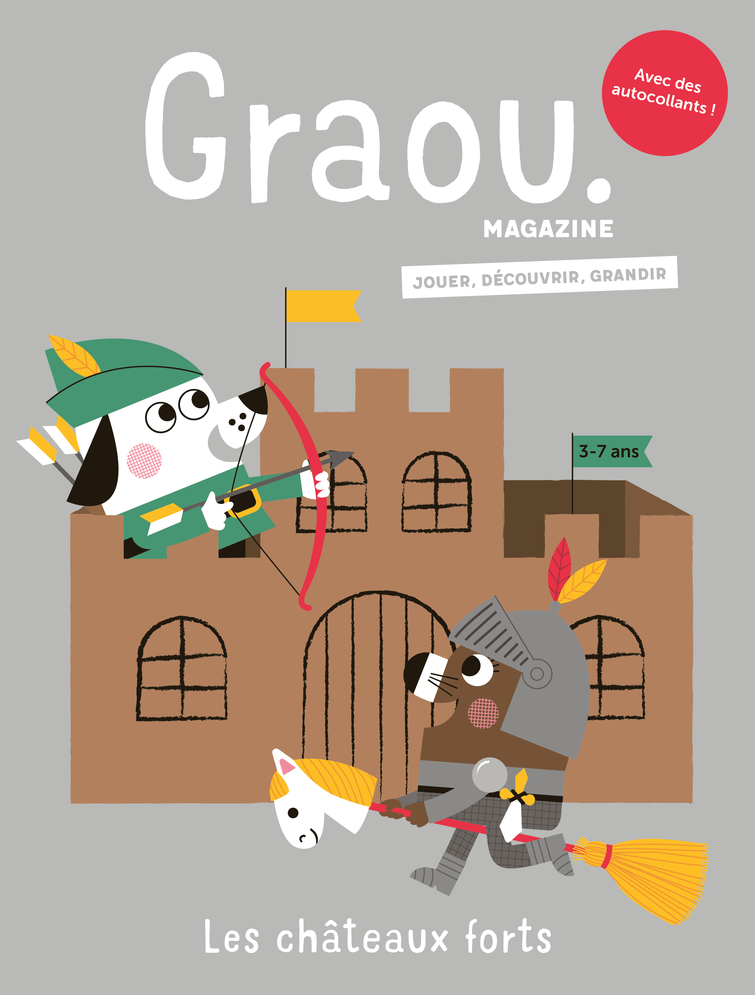 Magazine Graou n° 49 - Les Châteaux forts (aout/sept 2025)