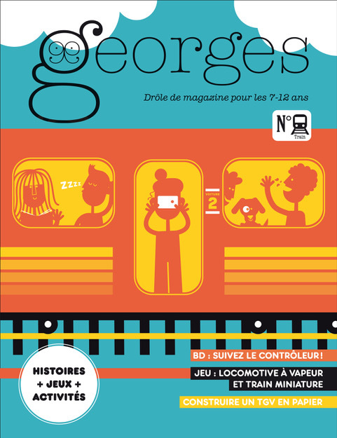 Magazine Georges n° 64 Train - juin/juil 2023