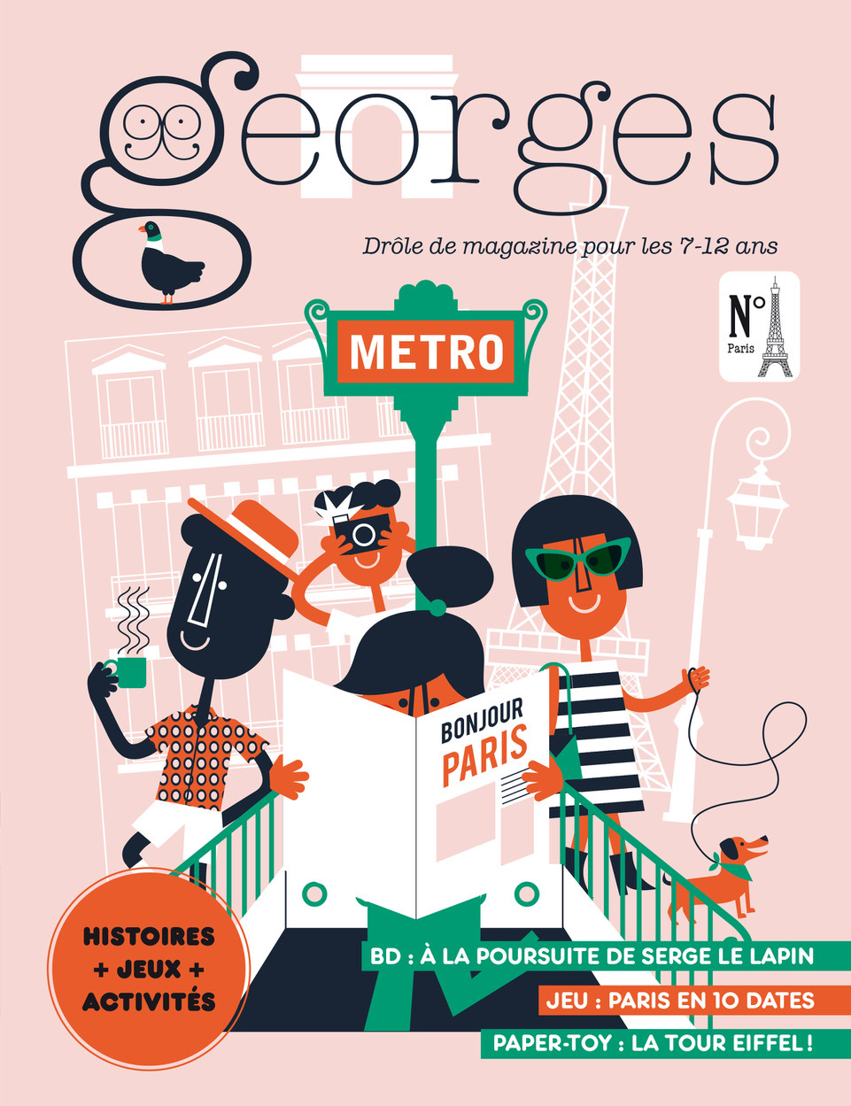 Magazine Georges n°70 - Paris  (Juin juillet 24)