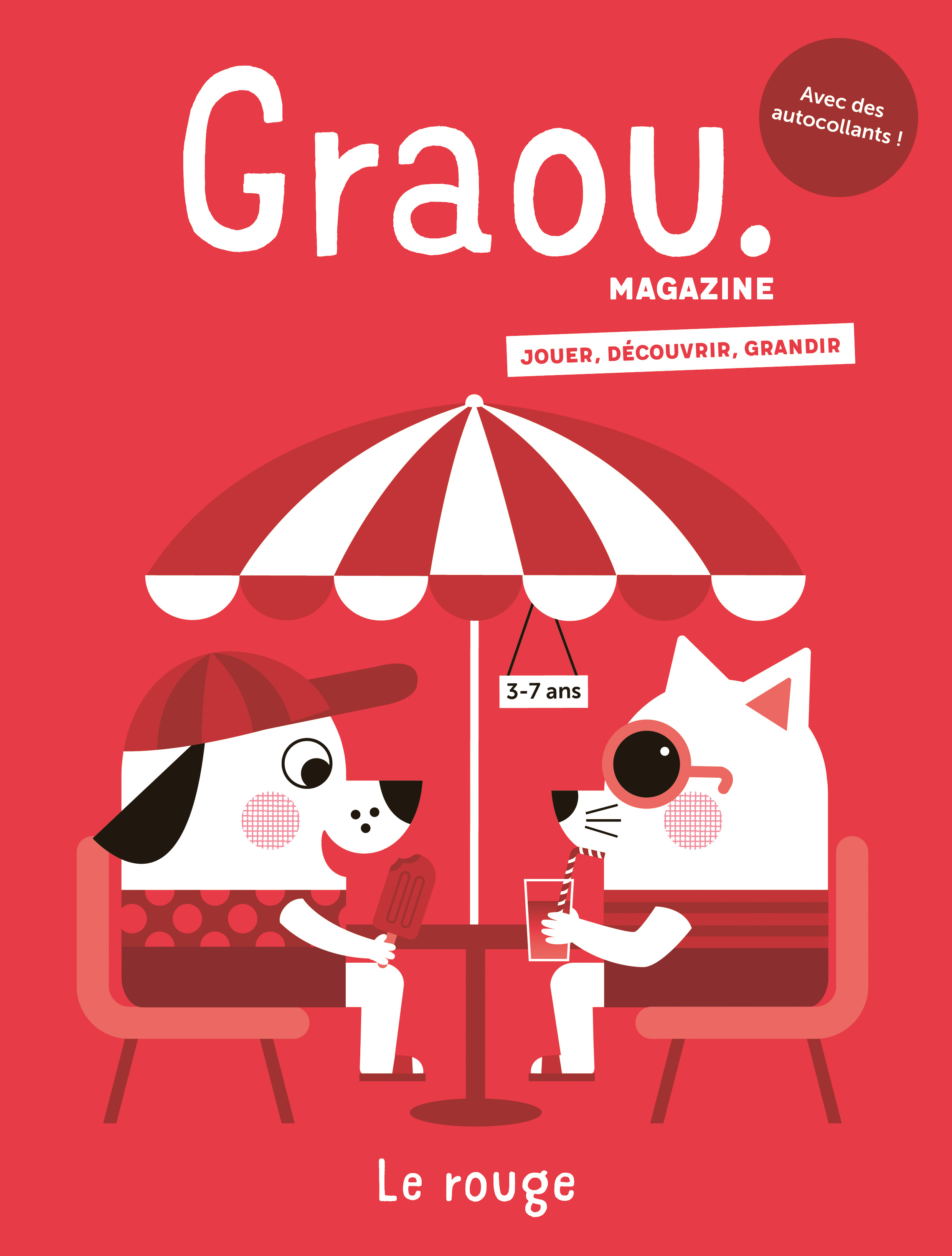 Magazine Graou n°42 - Le Rouge (Juin Juillet 2024)