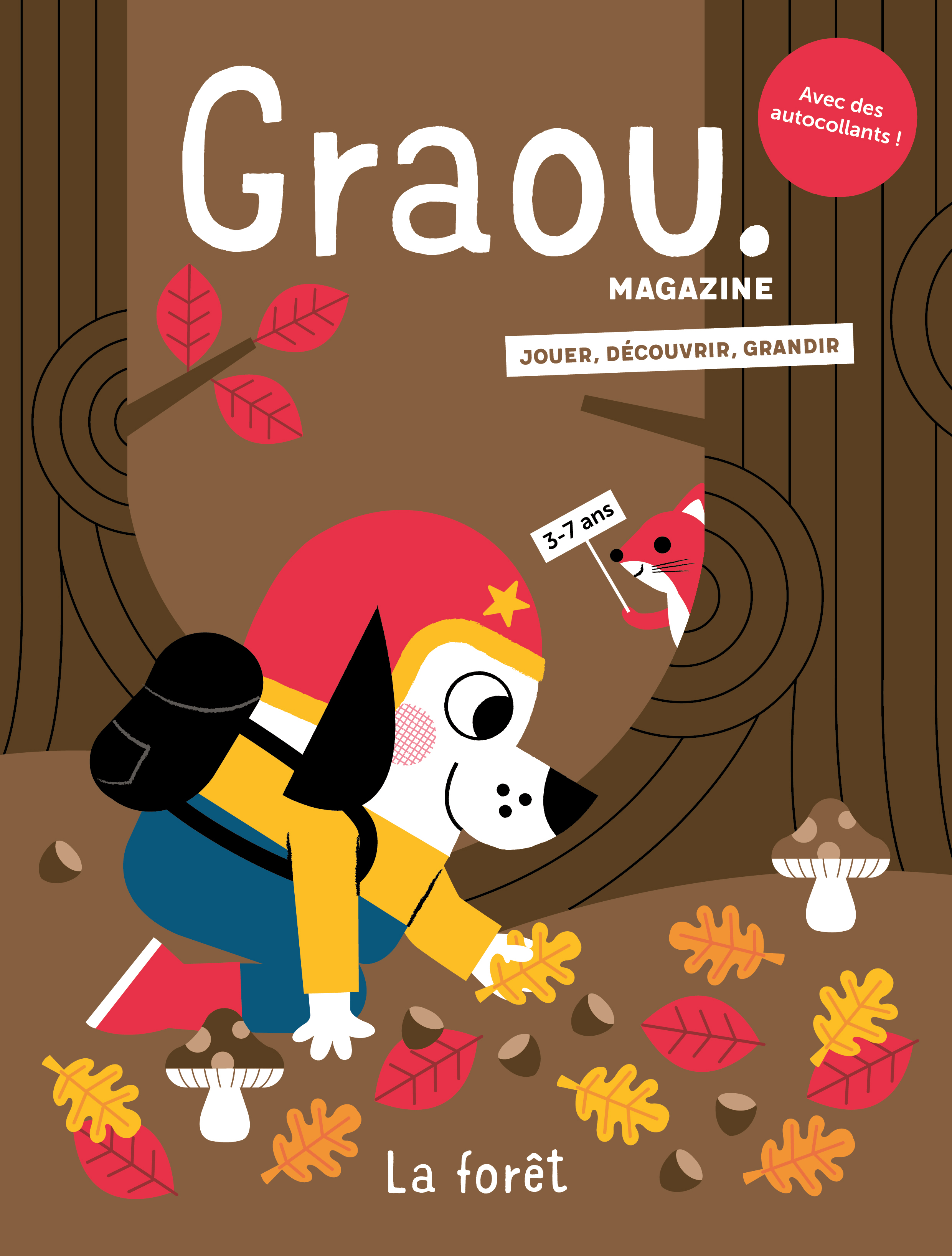 Magazine Graou n°32 - La forêt (oct-nov 2022)