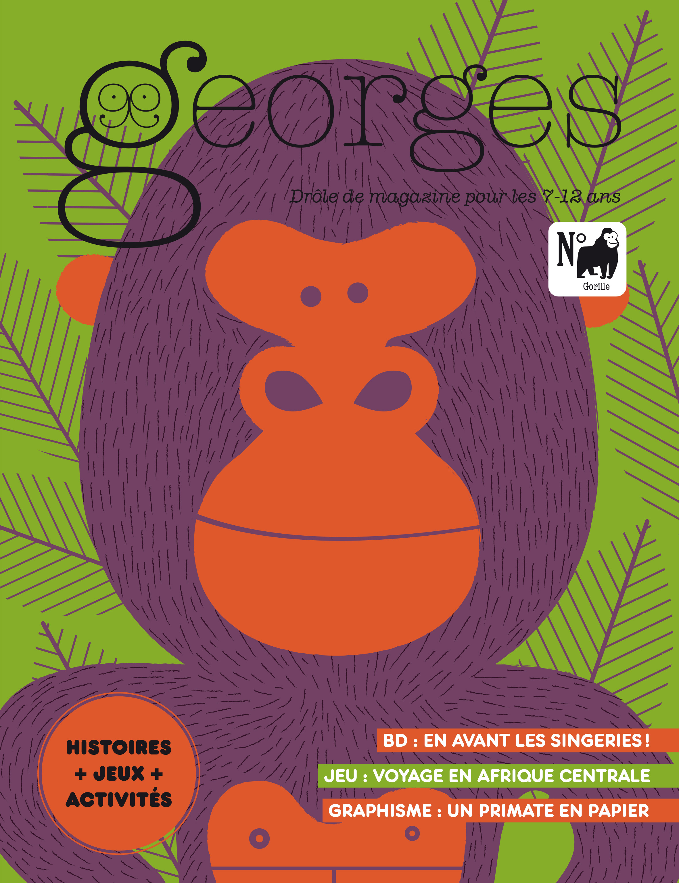 Magazine Georges n°66 Gorille - Oct/Nov 2023