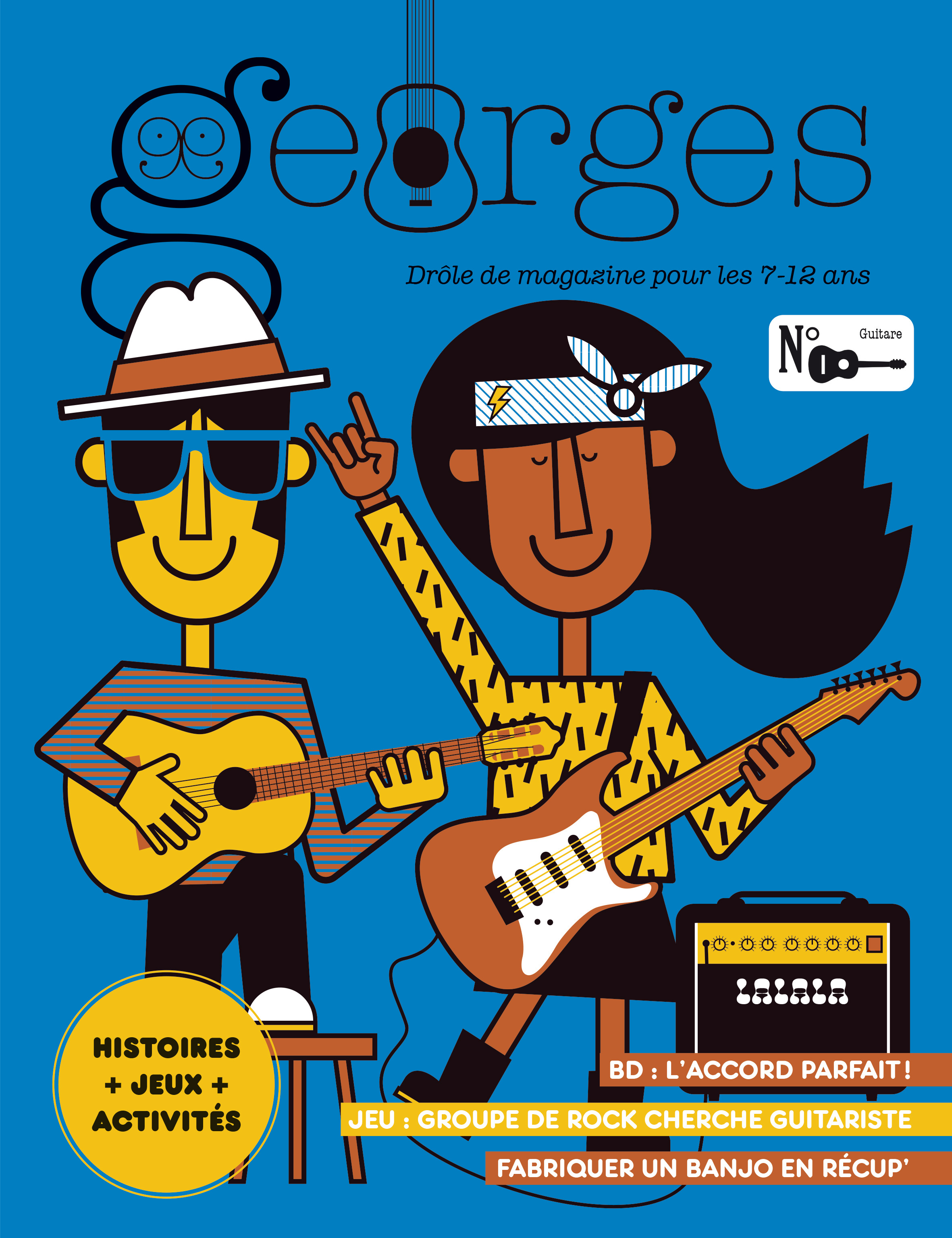 Magazine Georges n°68 Guitare - Fev/mars 2024