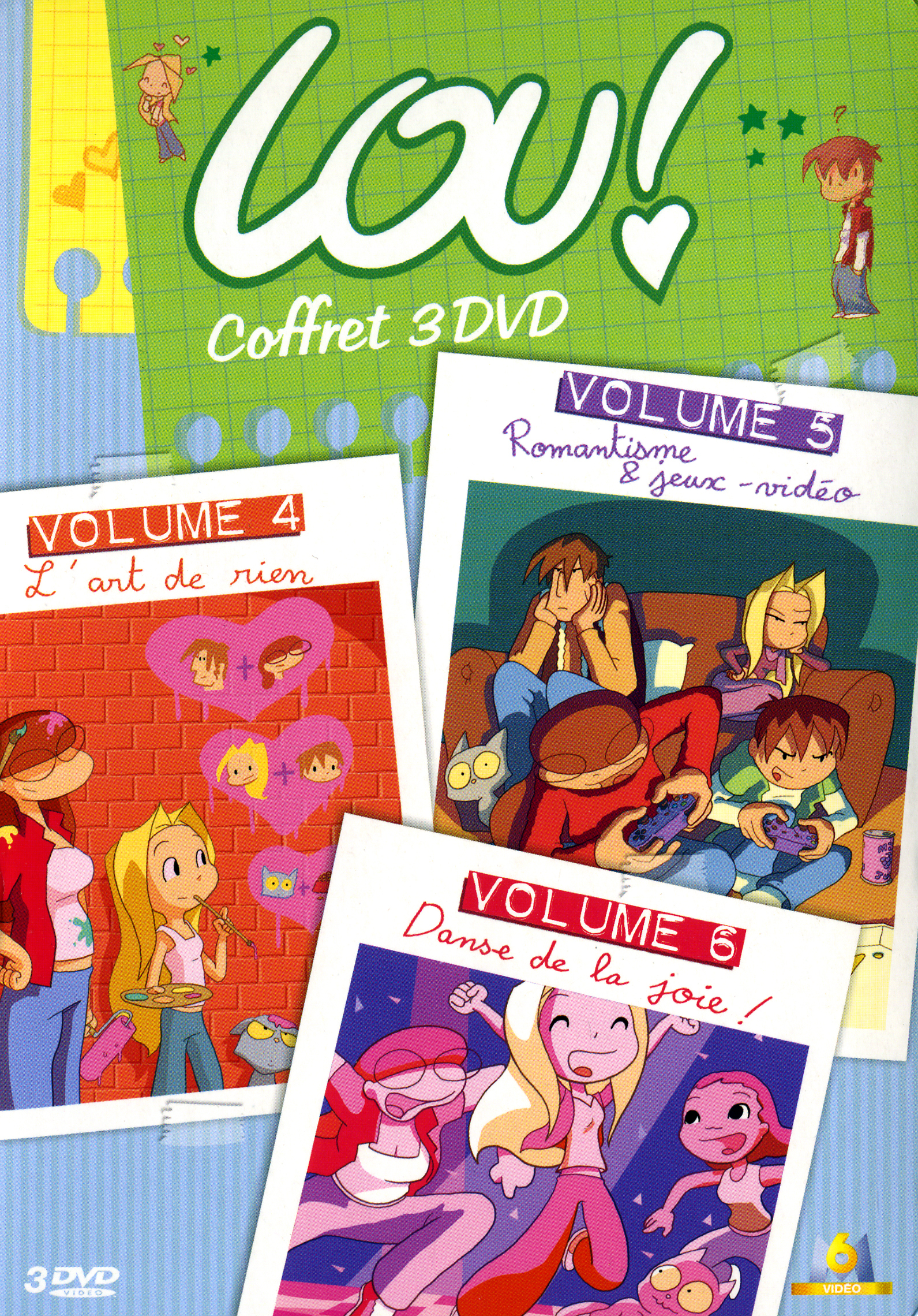 COFFRET LOU VOL 4, 5, 6 - 3 DVD