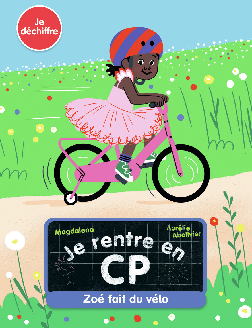 Je rentre en CP - Zoé fait du vélo