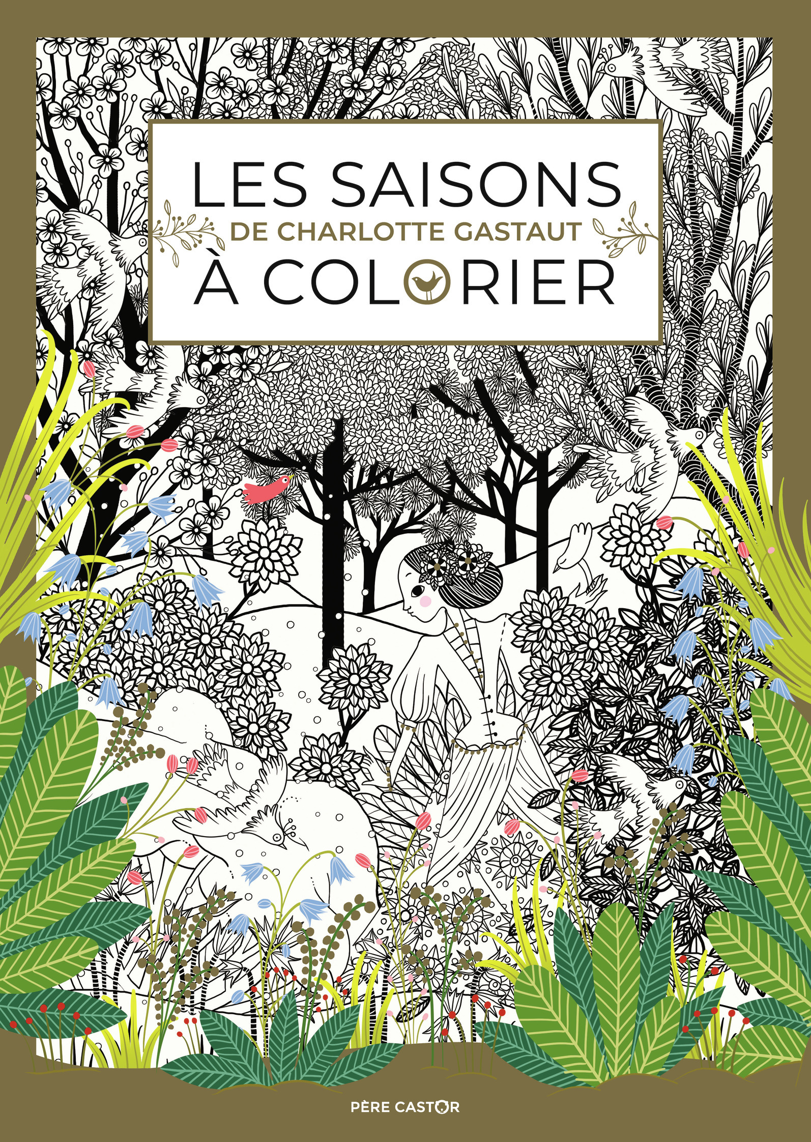 Les saisons à colorier