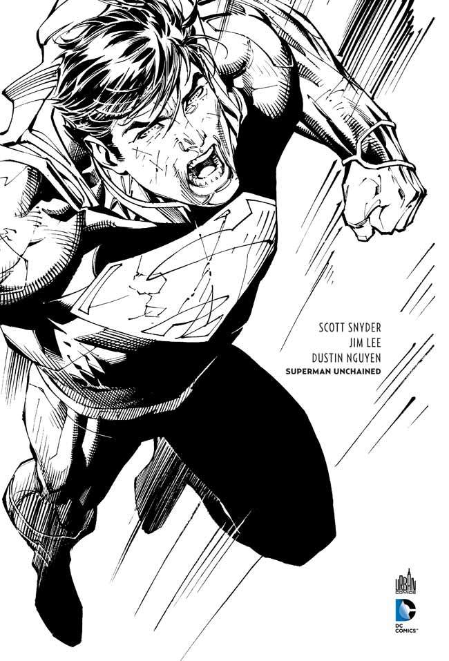 SUPERMAN UNCHAINED N&B