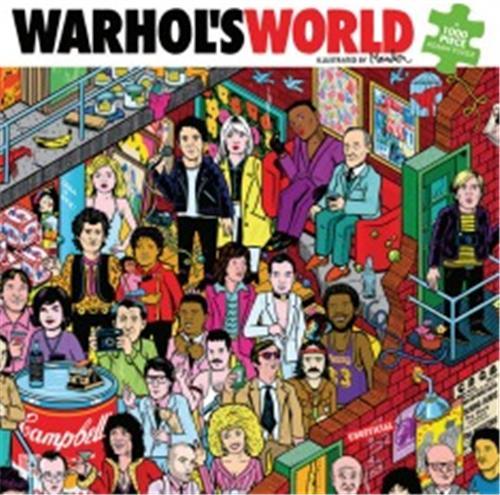 Warhol's World A 1000 Piece Jigsaw Puzzle /anglais