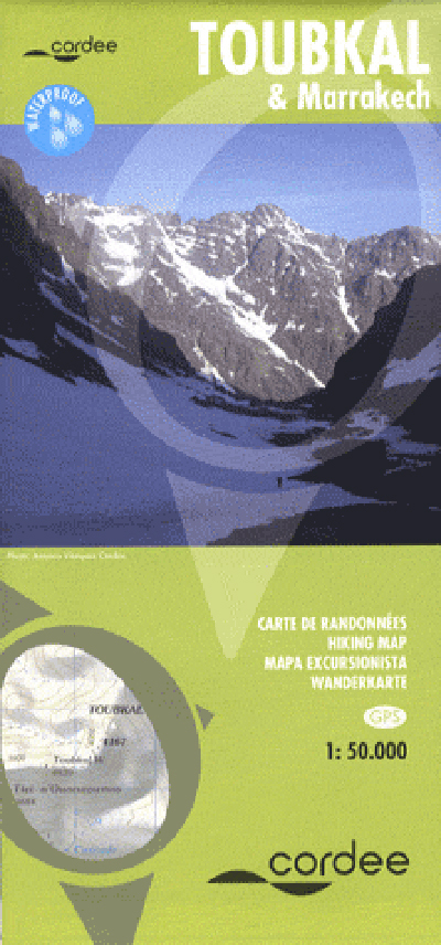 Toubkal and Marrakech 1:50 000