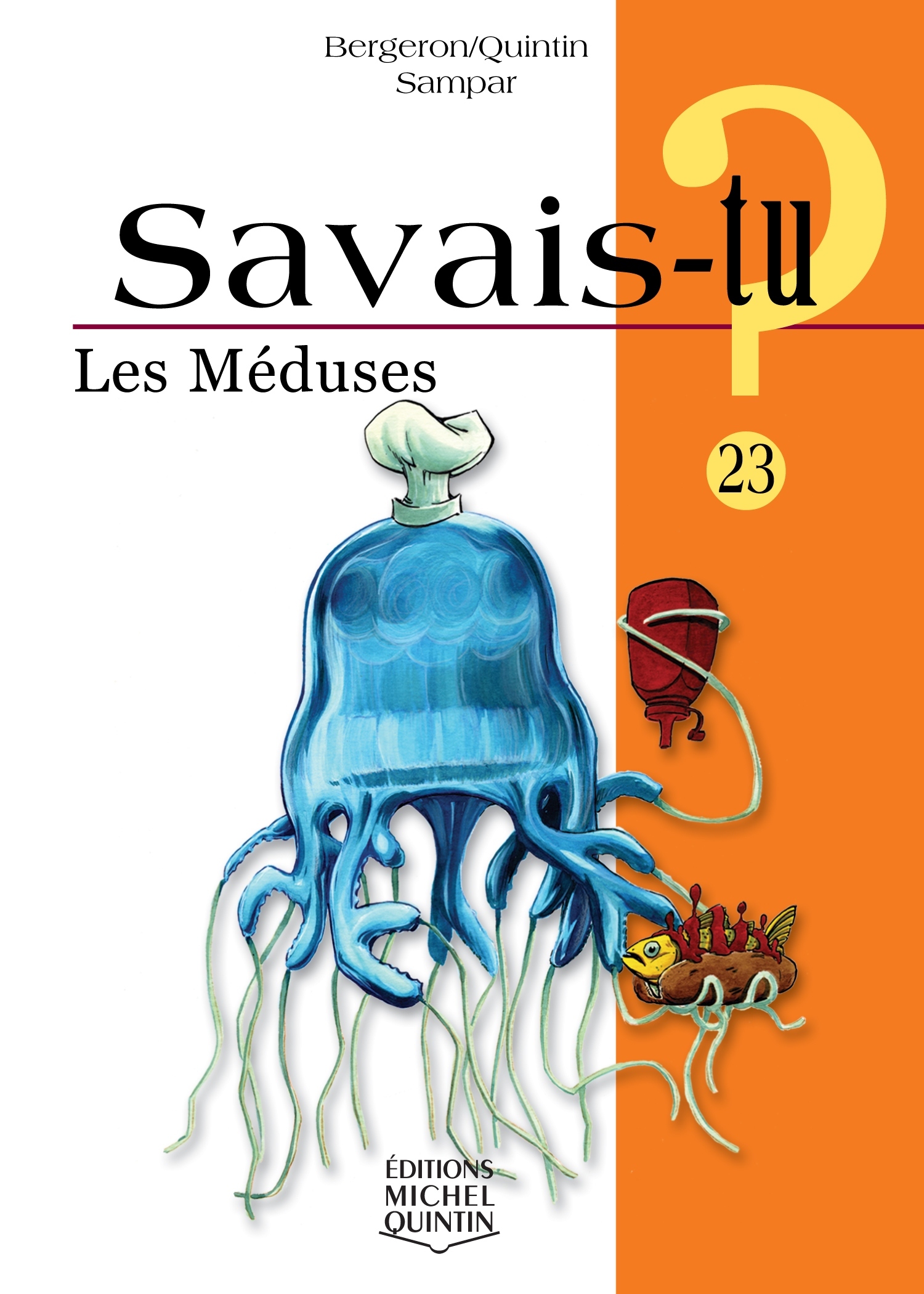 SAVAIS-TU ? LES MEDUSES (NOIR ET BLANC)
