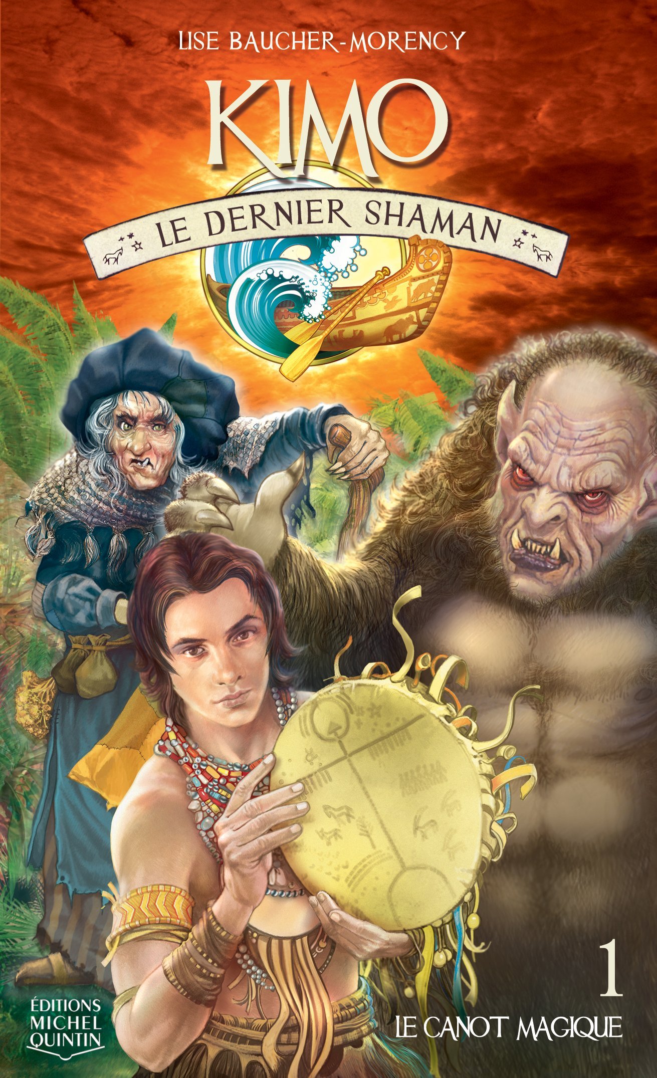 KIMO LE DERNIER SHAMAN V 01 LE CANOT MAGIQUE