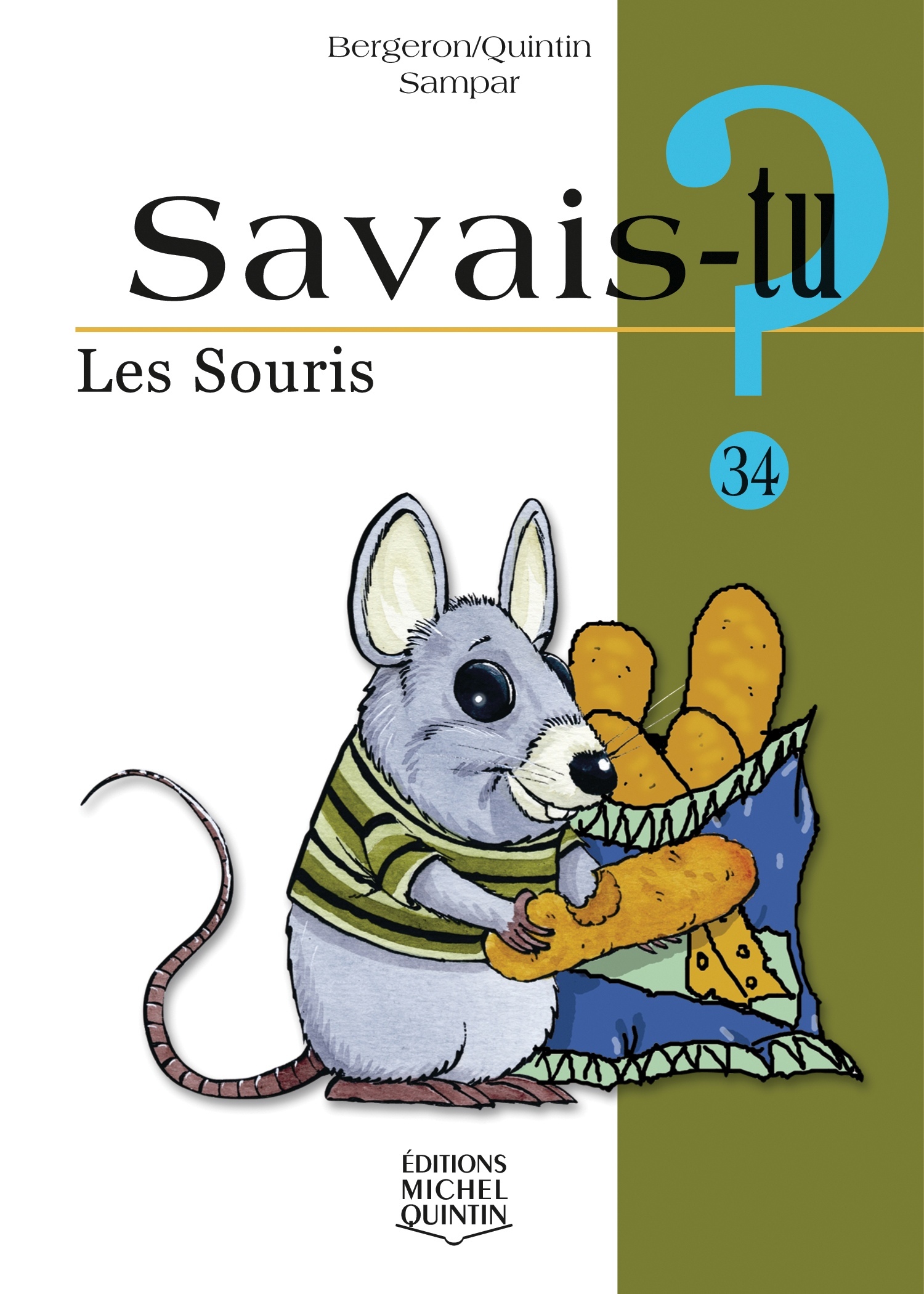 SAVAIS-TU ? LES SOURIS (NOIR ET BLANC)