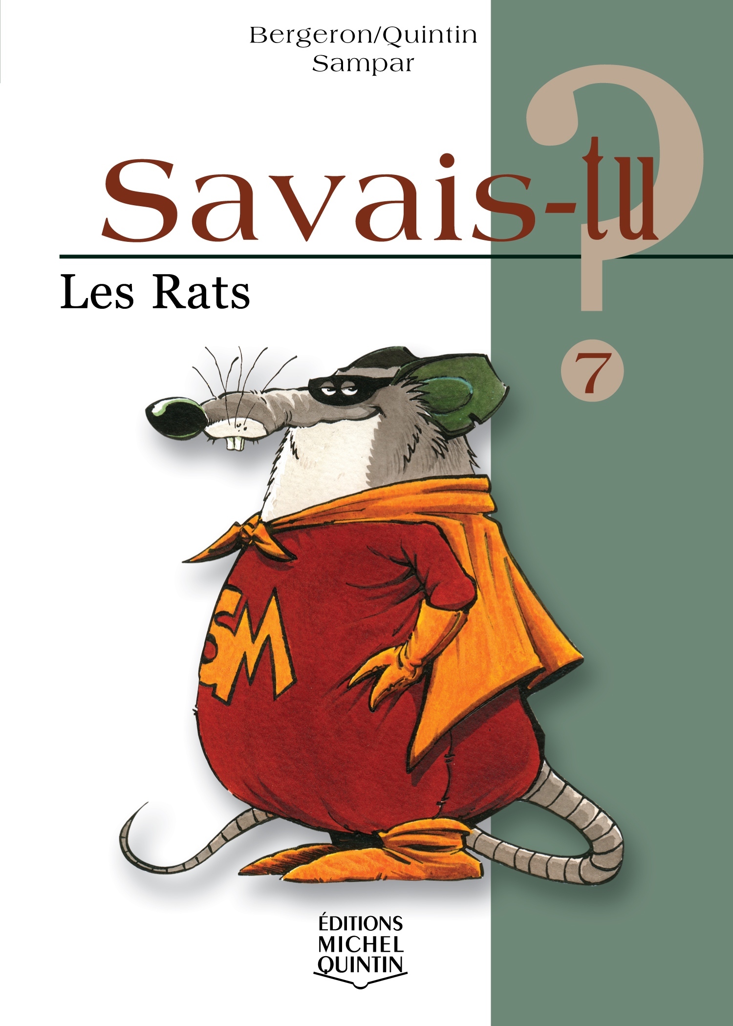 SAVAIS-TU ? LES RATS (NOIR ET BLANC)