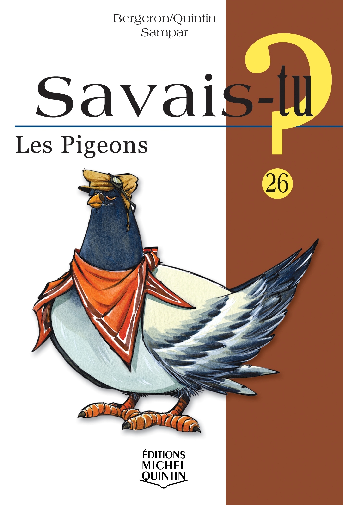 SAVAIS-TU ? LES PIGEONS (NOIR ET BLANC)