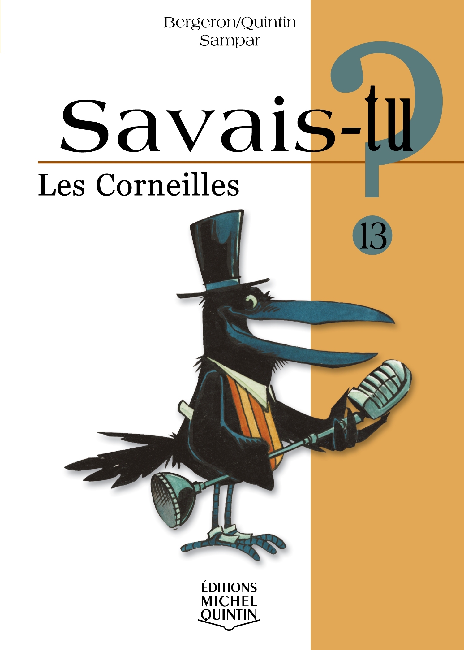SAVAIS-TU ? LES CORNEILLES (NOIR ET BLANC)