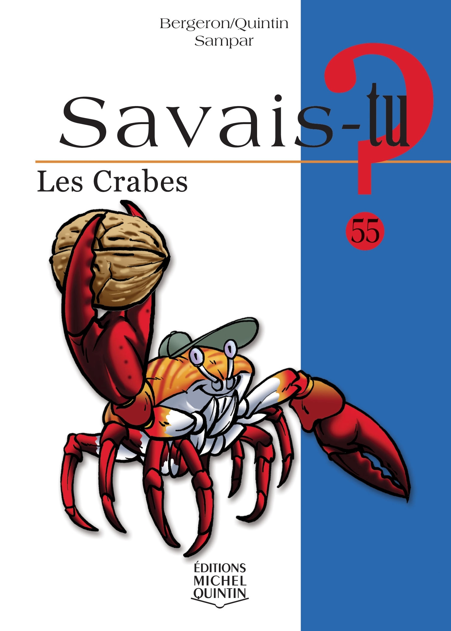 SAVAIS-TU ? LES CRABES (NOIR ET BLANC)