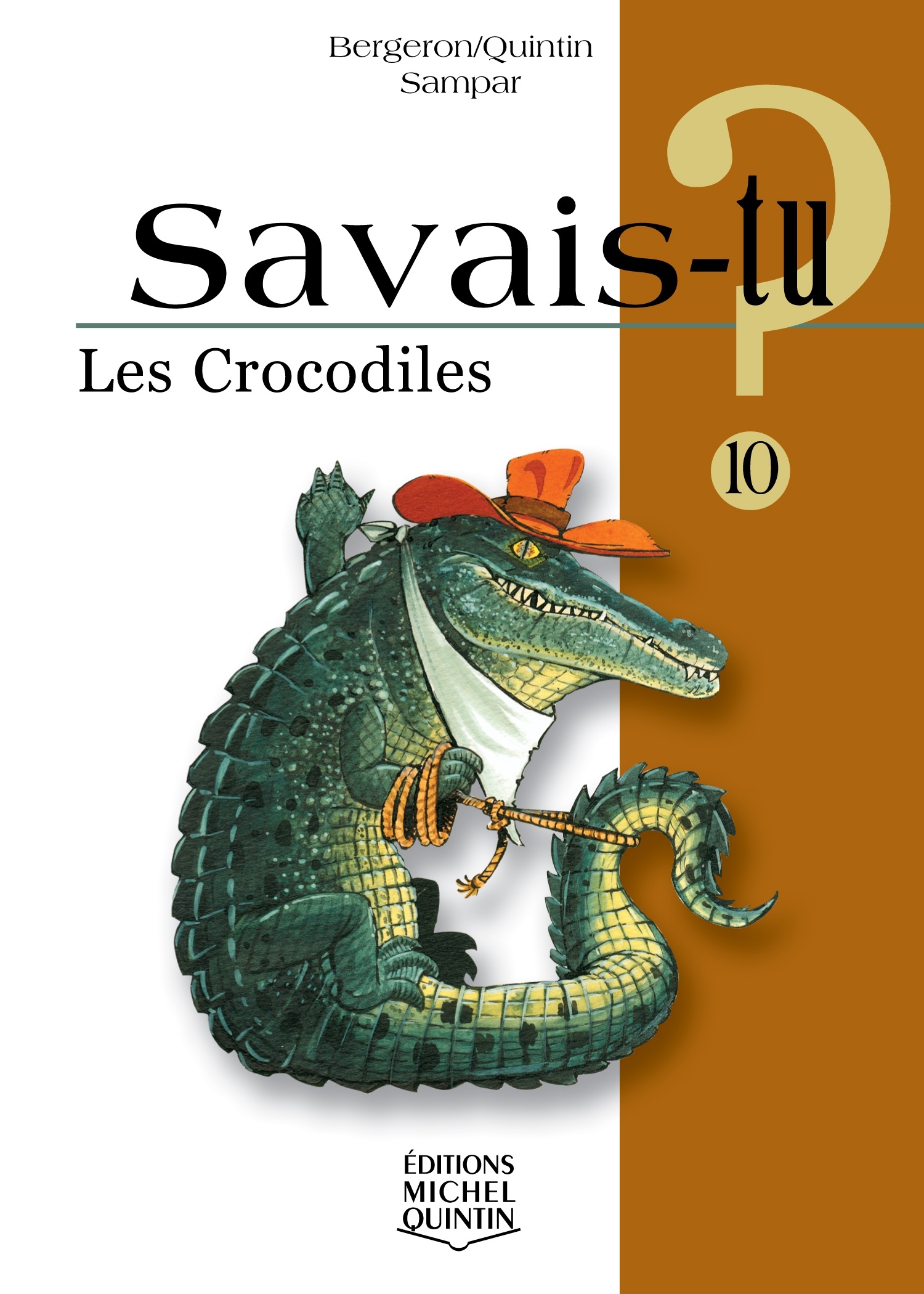 SAVAIS-TU ? LES CROCODILES (NOIR ET BLANC)