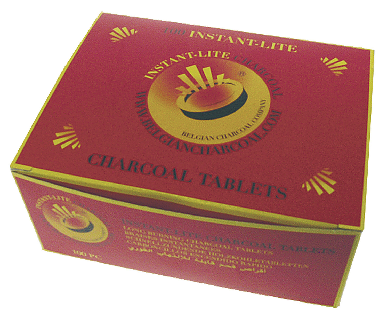 Boîtes de 100 pains, charbon ardent réf 33