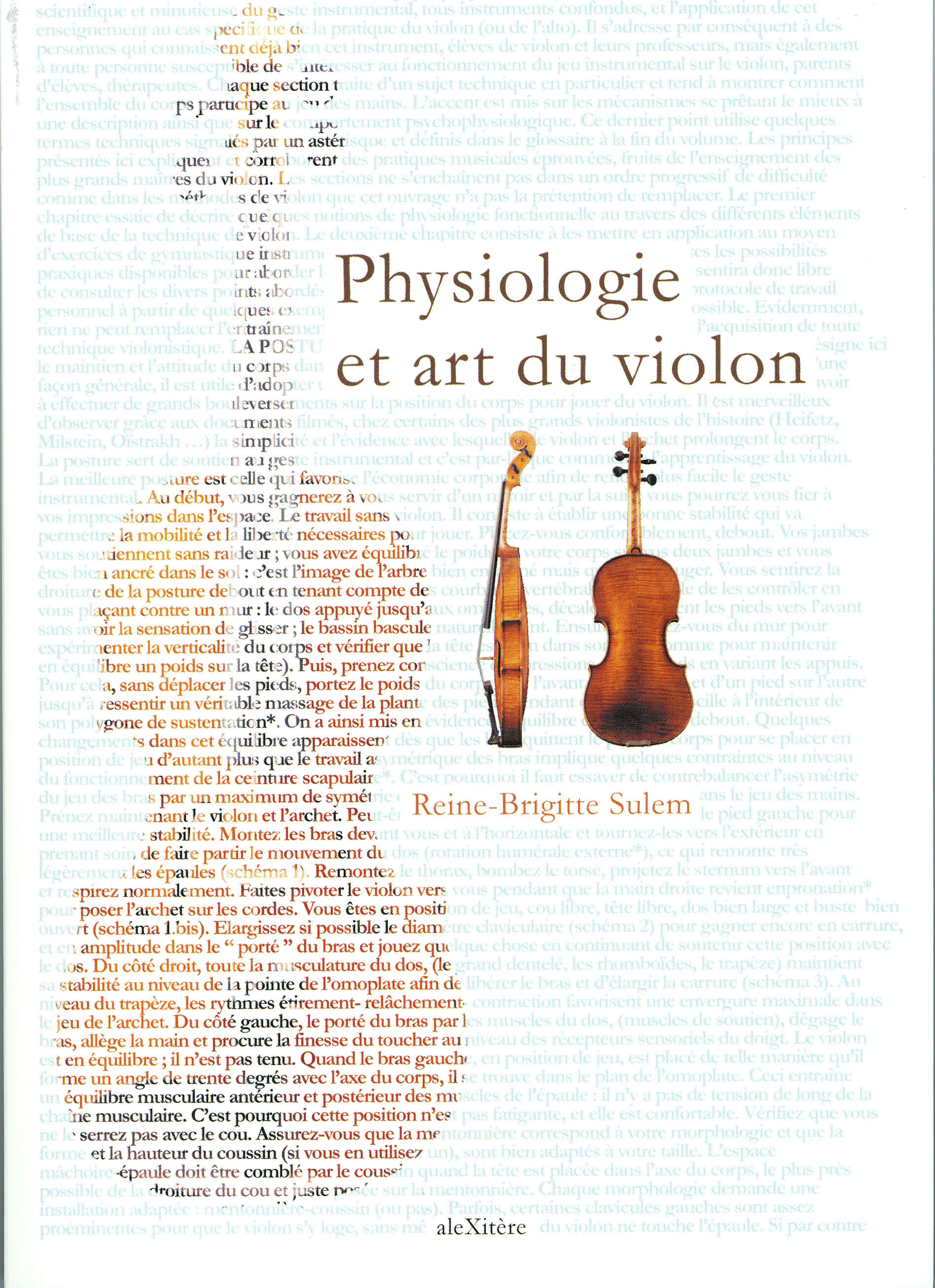 Physiologie et art du violon