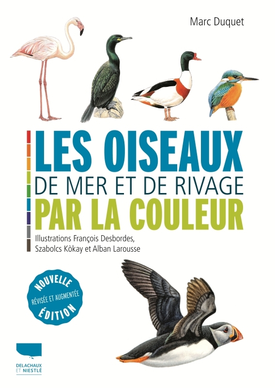 Les Oiseaux de mer et de rivage par la couleur