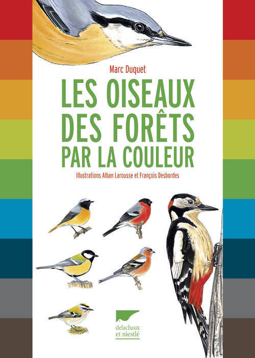 Les Oiseaux des forêts par la couleur