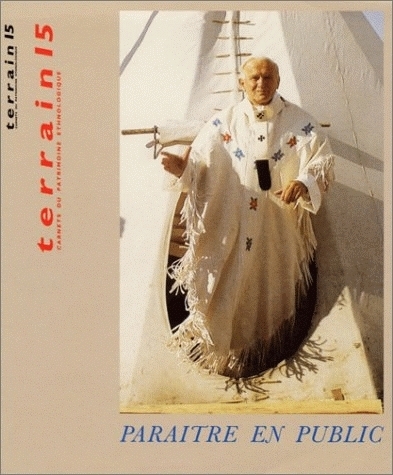 TERRAIN, N  15/OCT. 1990. PARAITRE EN PUBLIC