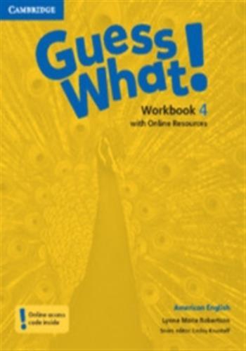 Guess what! american english level 4 workbook with online resources