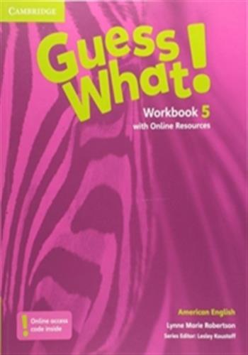 Guess what! american english level 5 workbook with online resources
