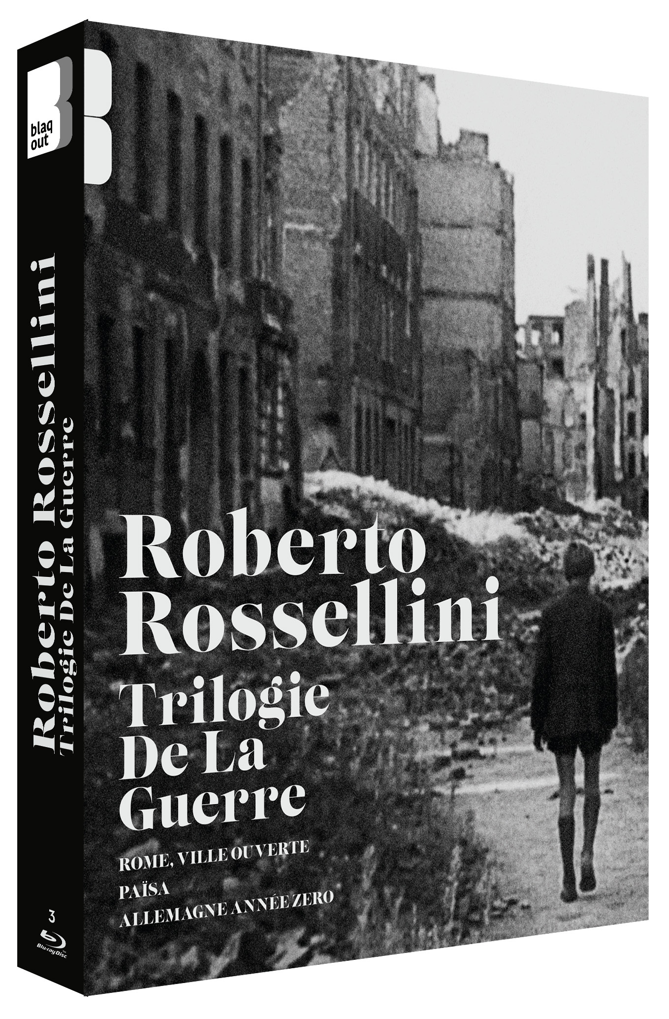 ROSSELLINI - LA TRILOGIE DE LA GUERRE - 3 BLU-RAY