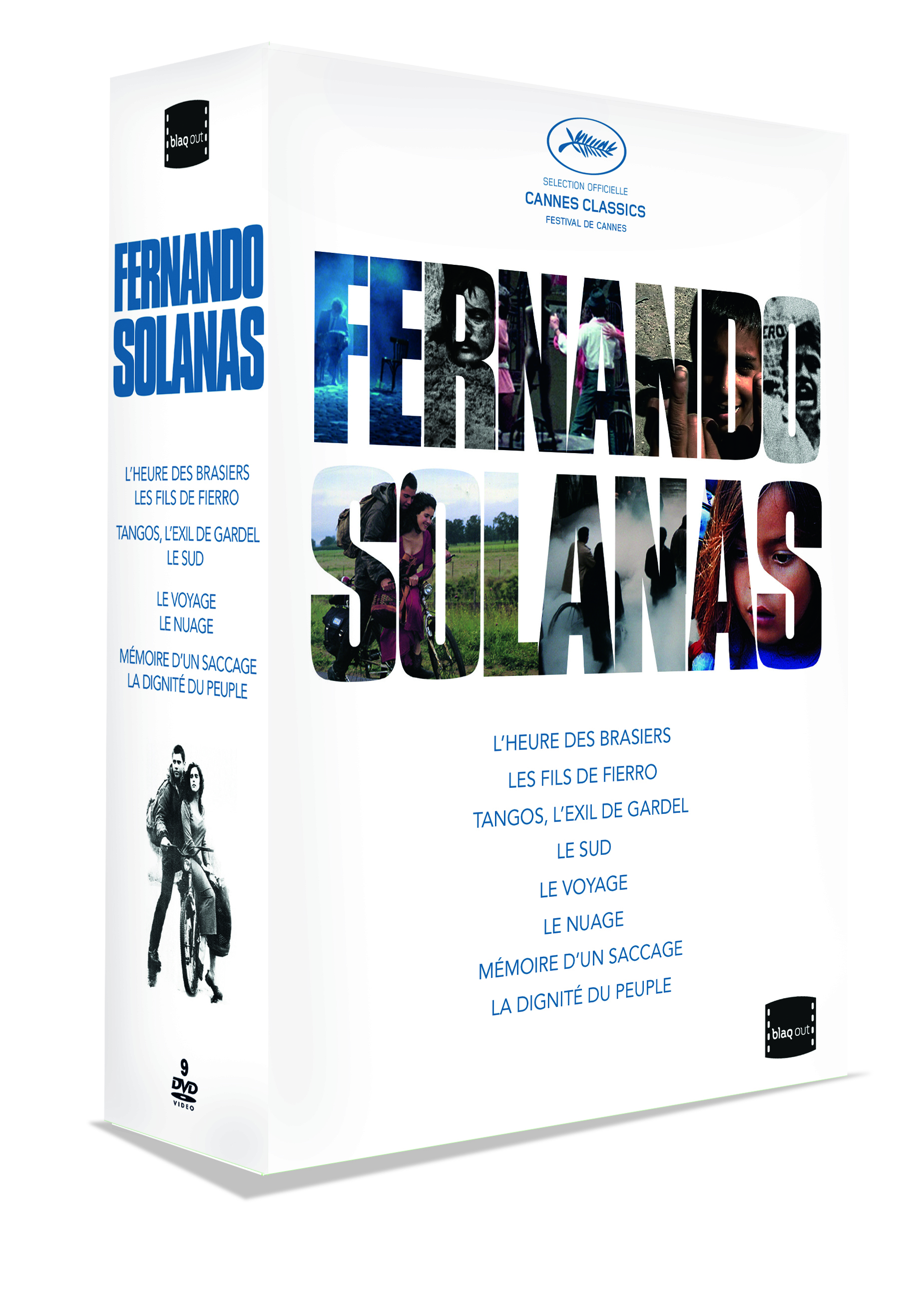 COFFRET FERNANDO SOLANAS : INTEGRALE CINEMA - 9 DVD