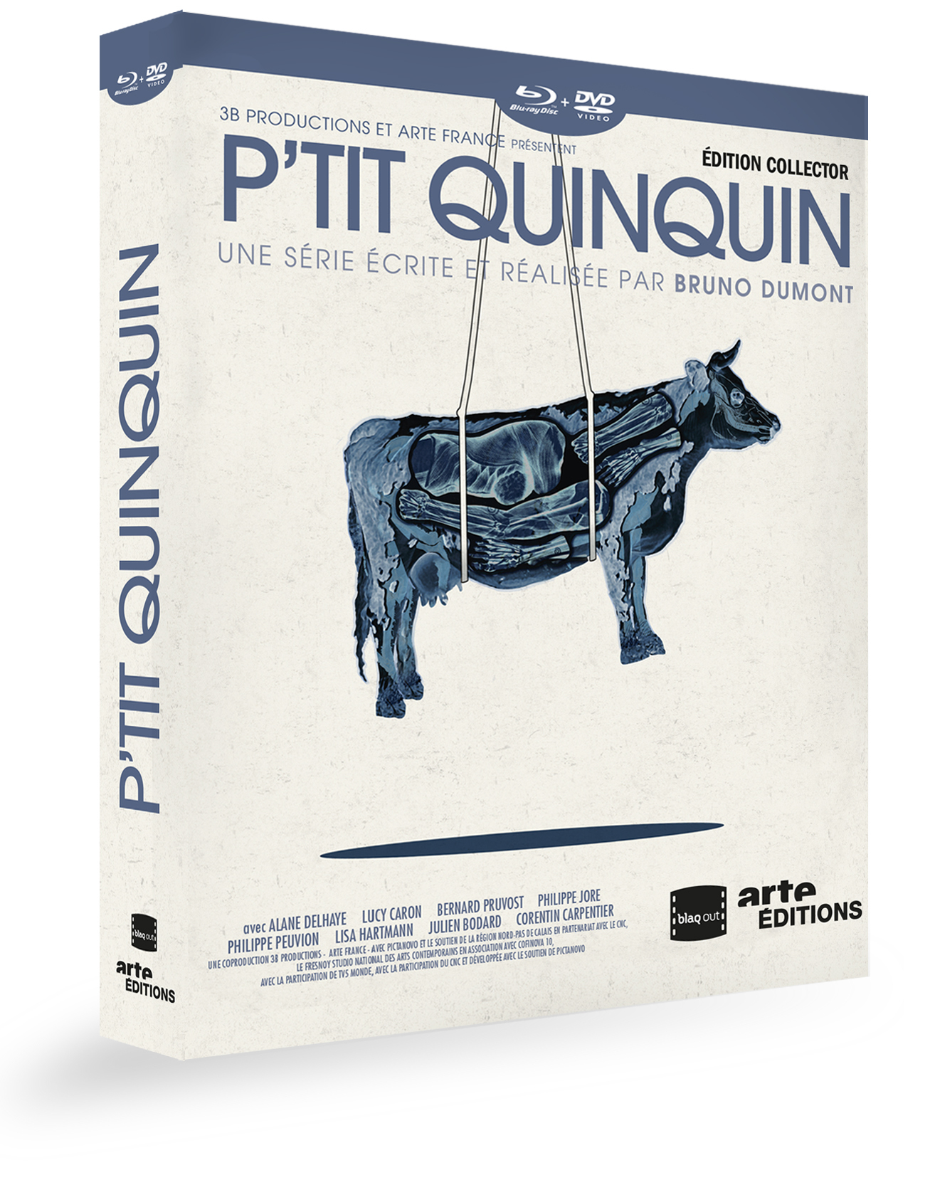 P'TIT QUINQUIN COLLECTOR - COMBO DVD+BLU-RAY+SCENARIO INTEGRAL